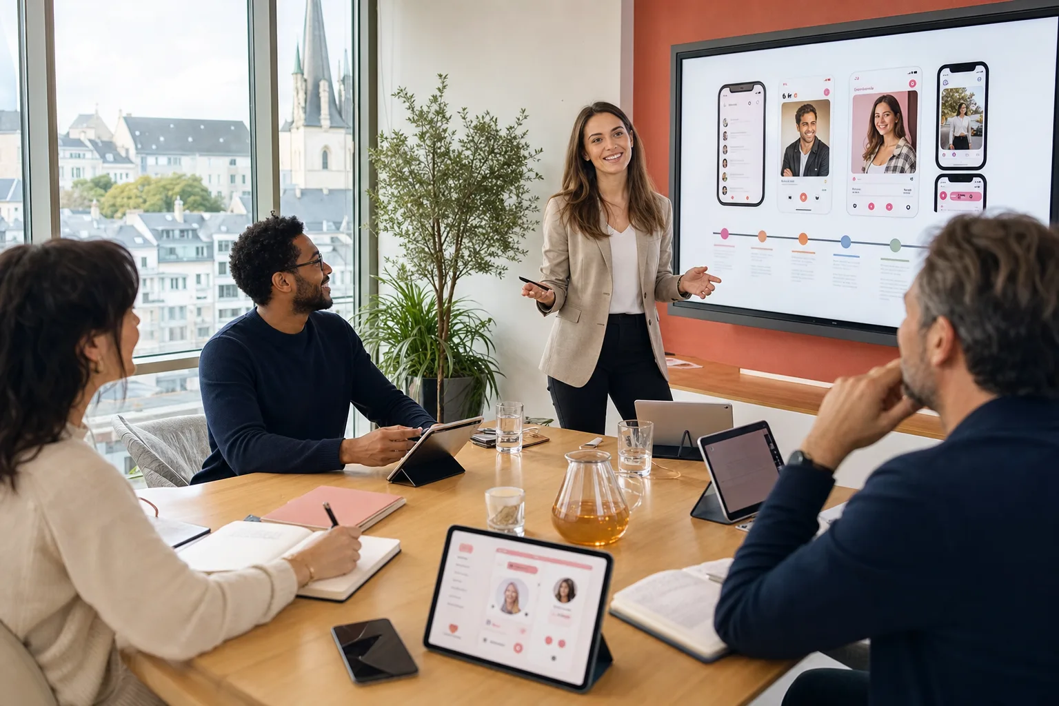 Dating application development consultants planning a secure matchmaking platform for Luxembourg businesses