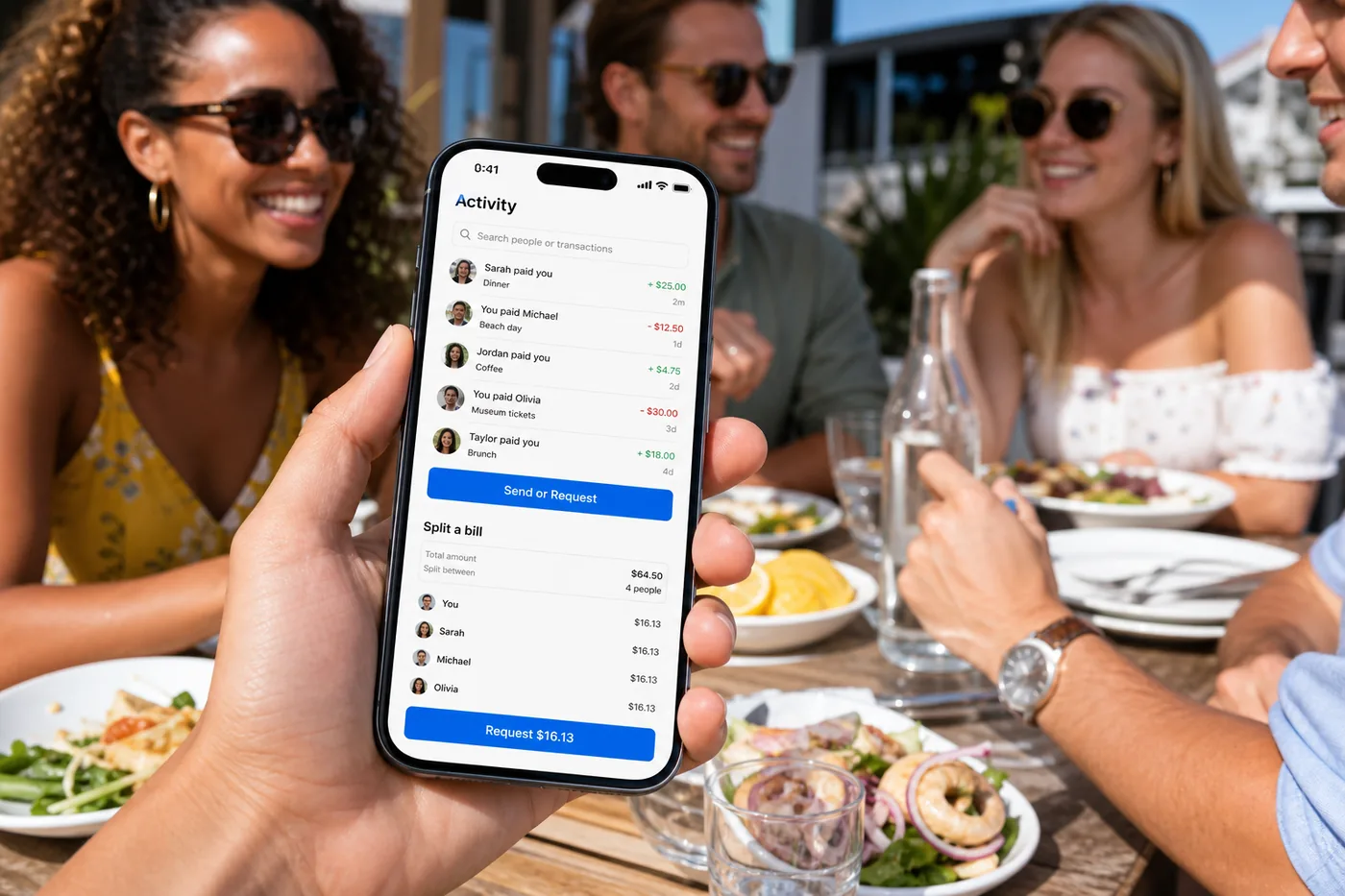 Venmo inspired e-wallet app preview