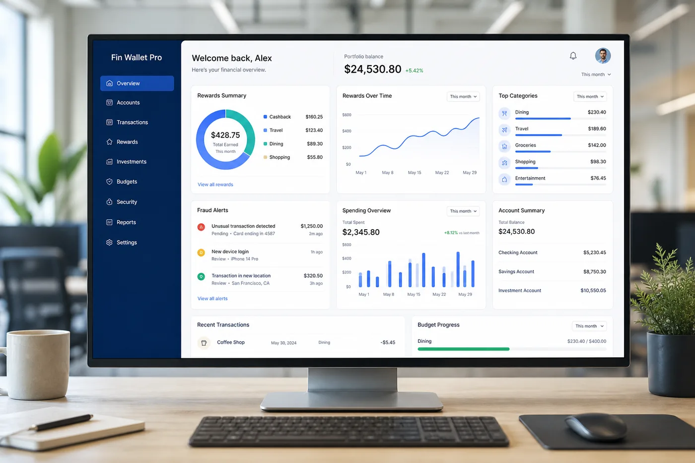Fin Wallet Pro