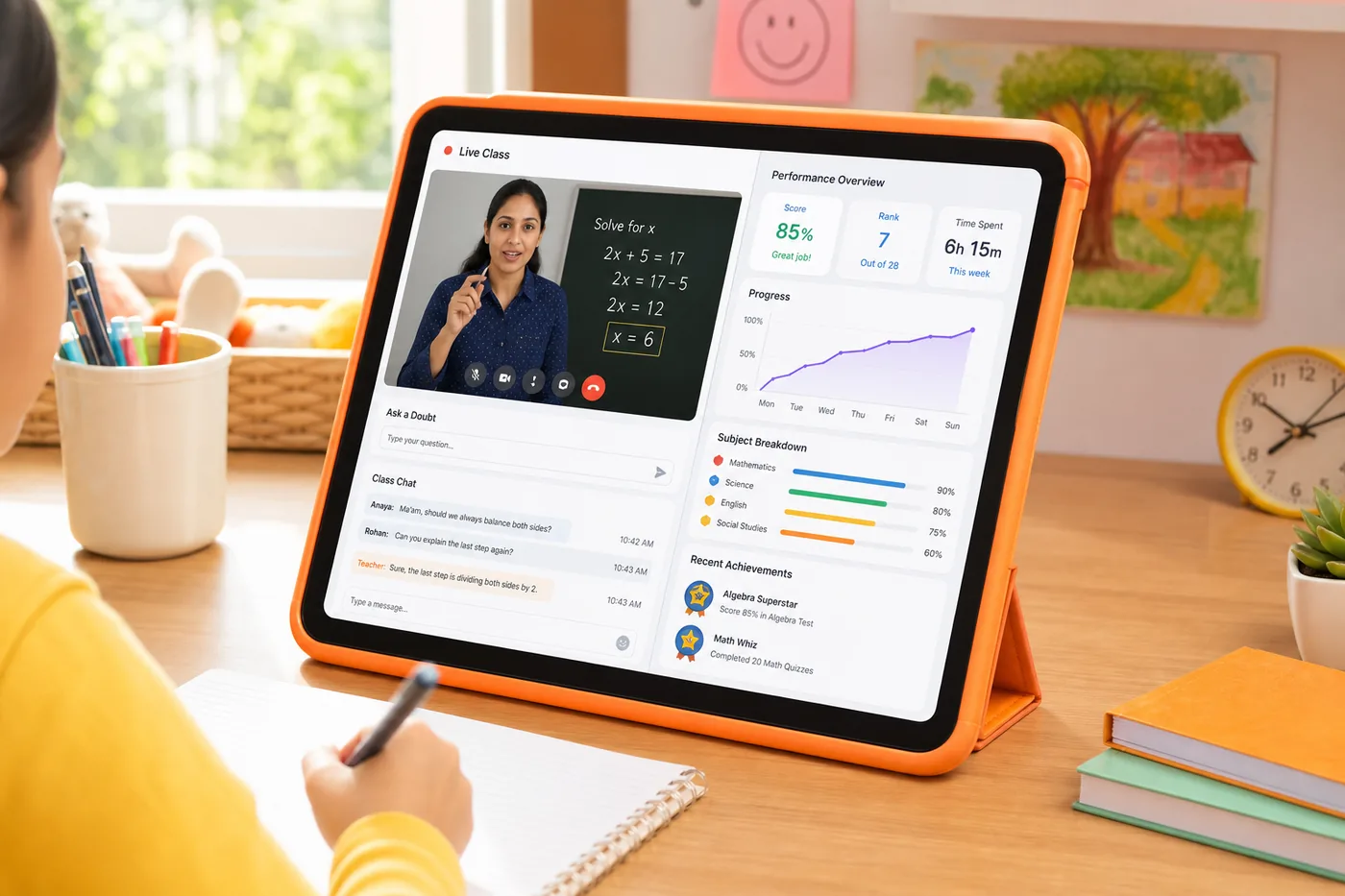 Byju's inspired education app preview