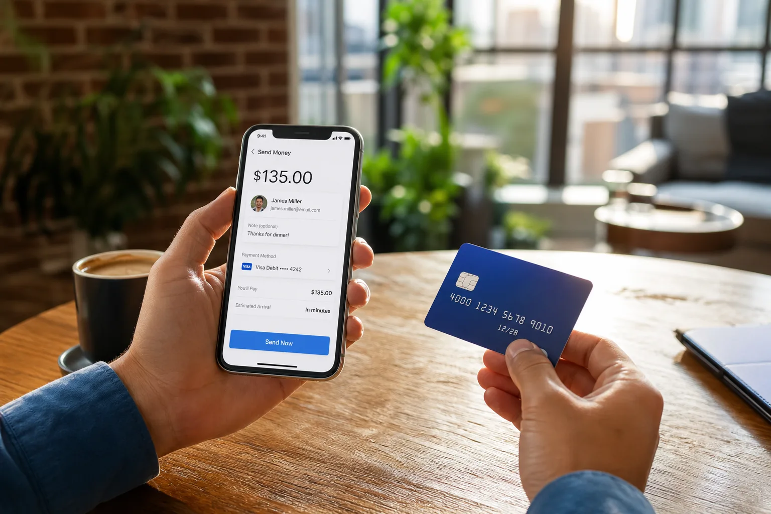 PayPal inspired fintech app preview
