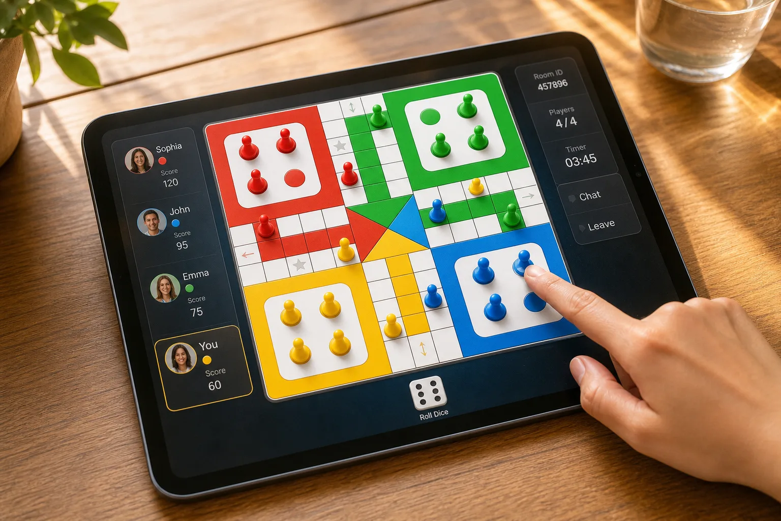 Ludo King inspired game app preview