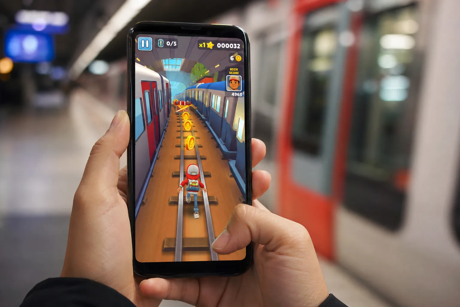 Subway Surfers inspired game app preview