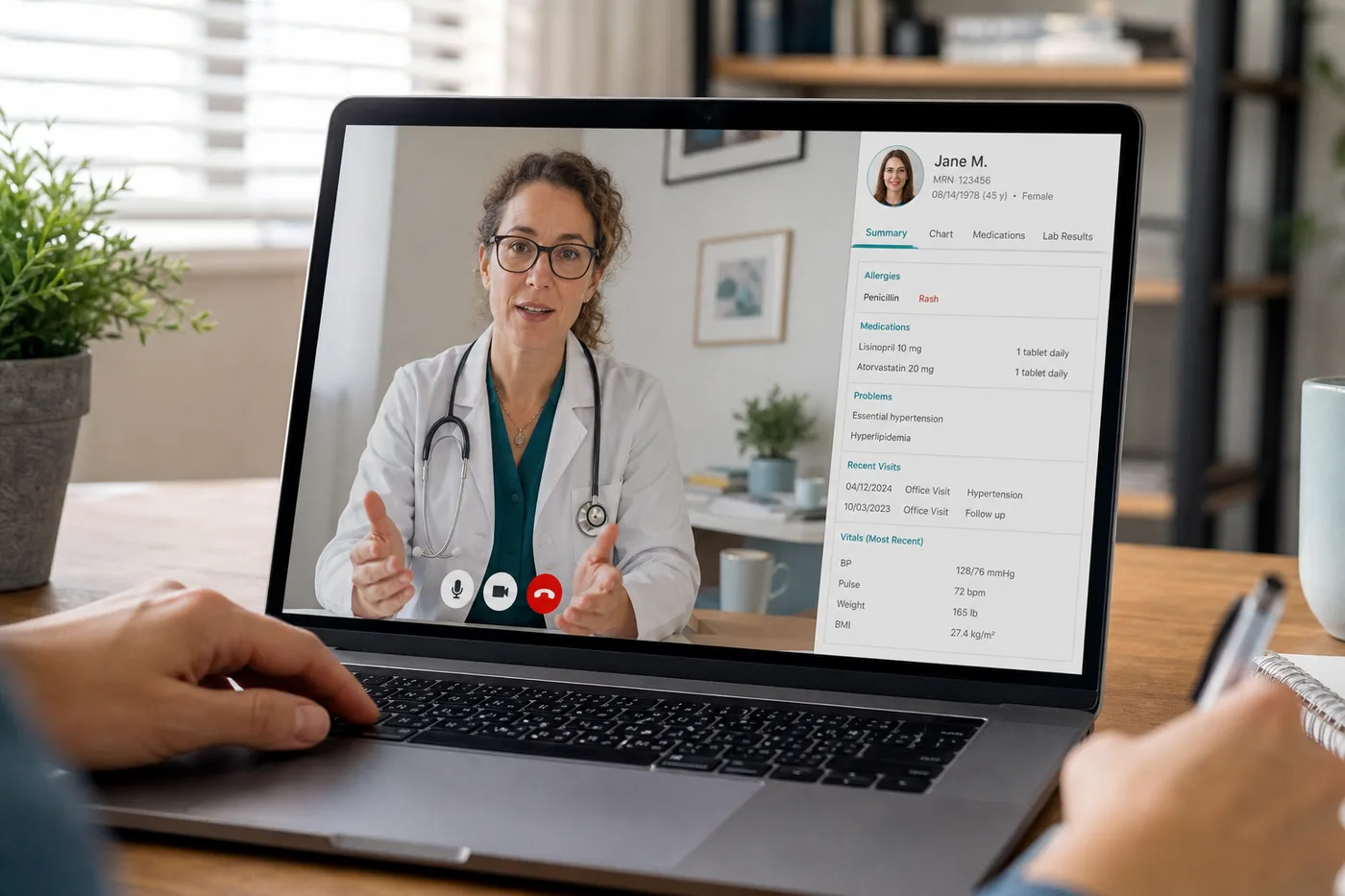 Teladoc inspired healthcare app preview