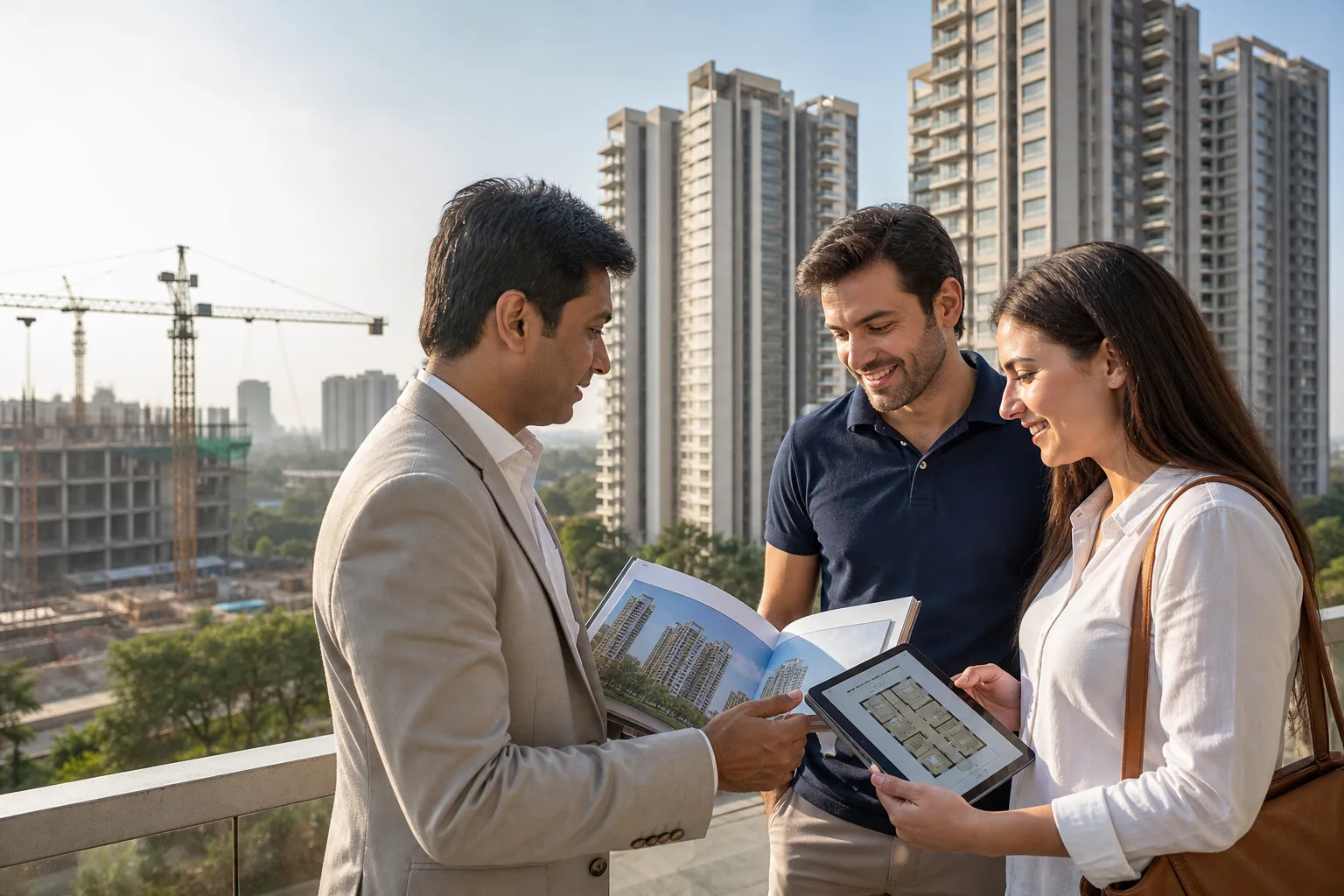 Magicbricks inspired real estate app preview
