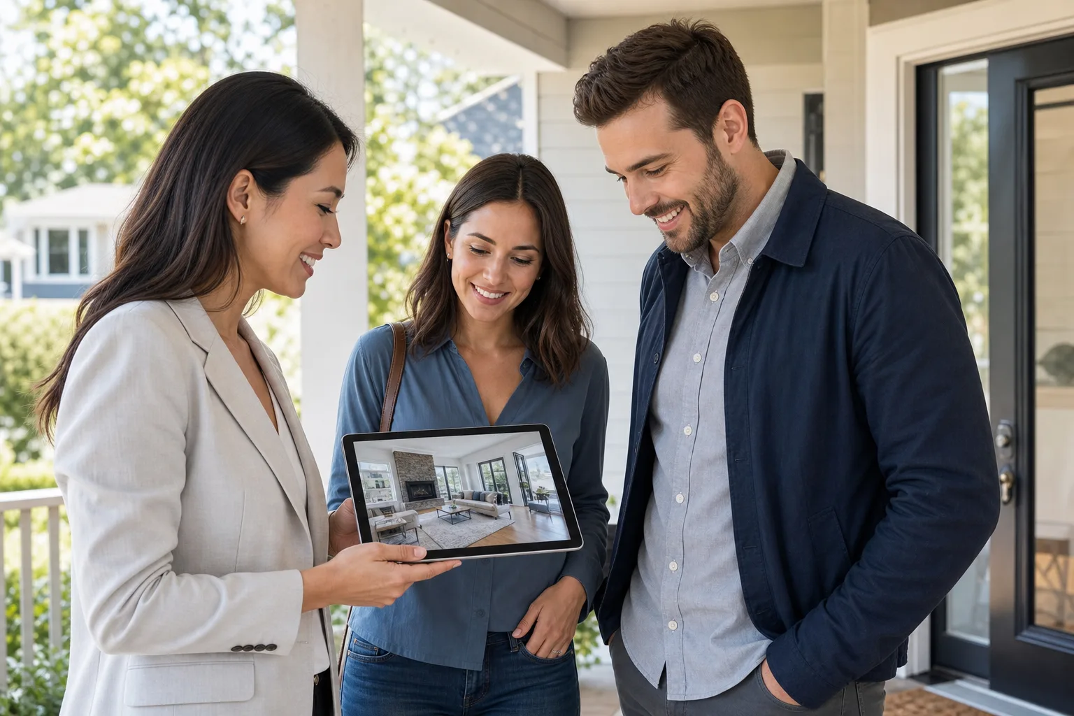 Realtor inspired real estate app preview