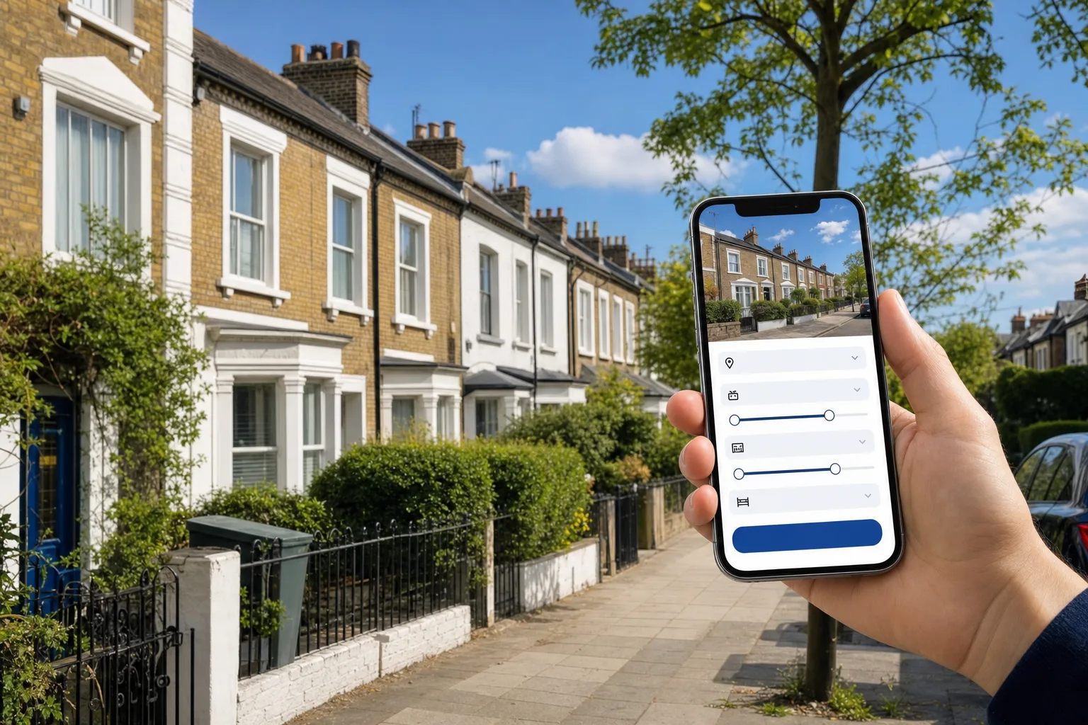 Rightmove inspired real estate app preview