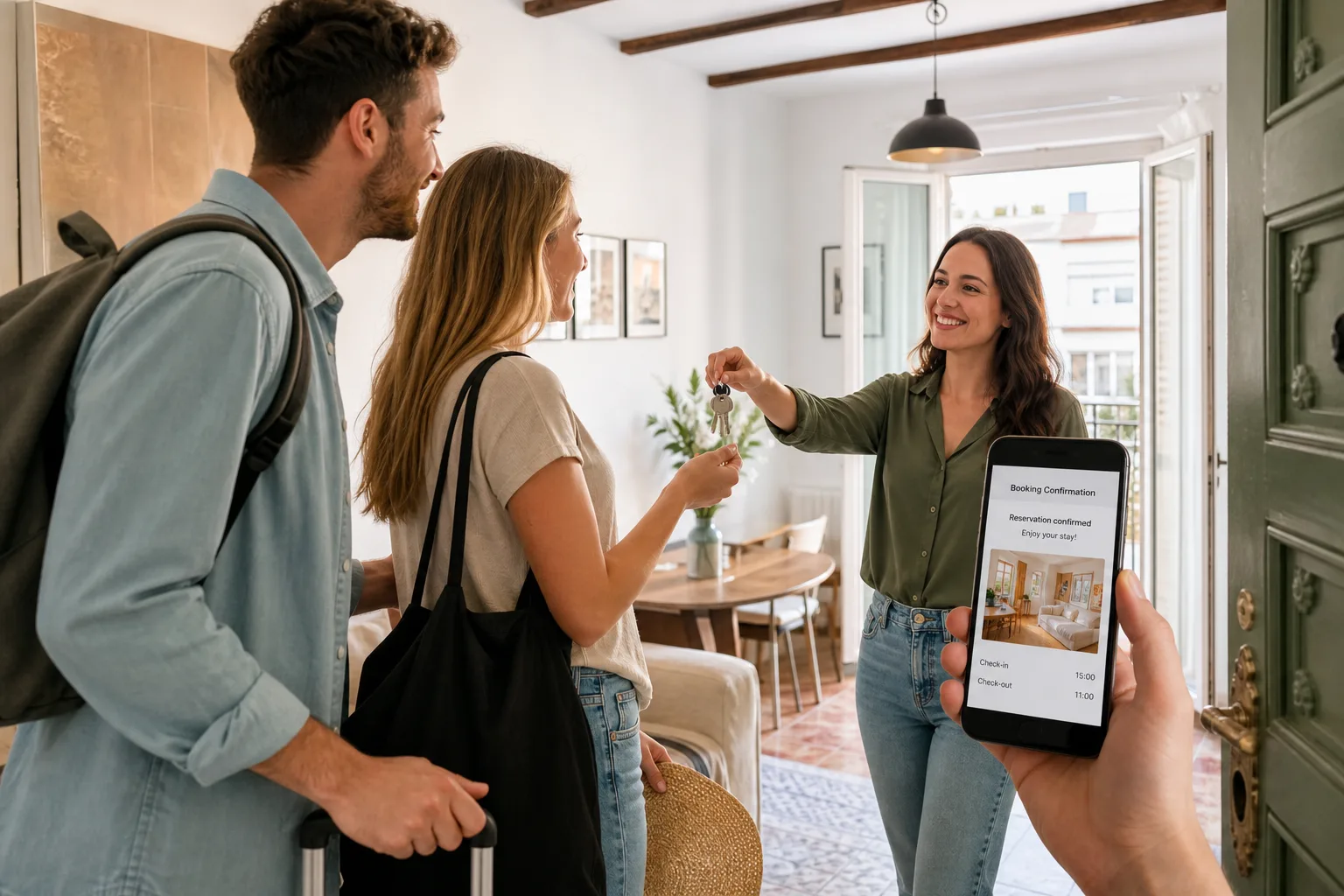 Airbnb inspired travel app preview