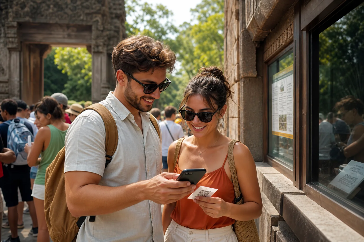 Klook inspired travel app preview