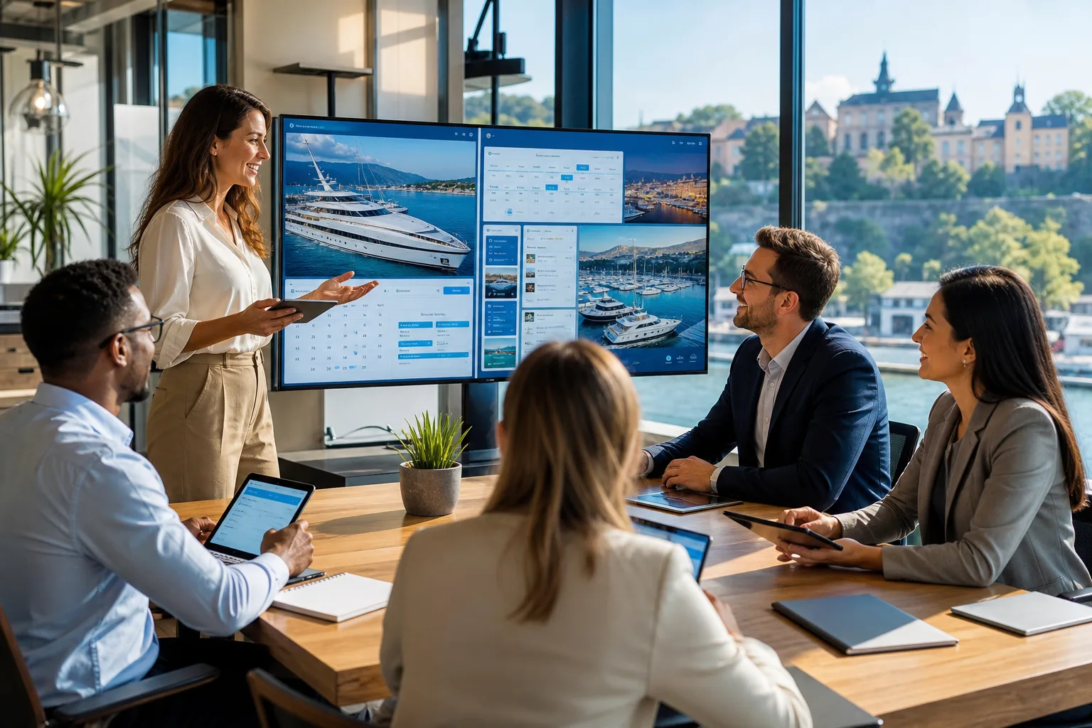 Yacht rental application development consultants planning a luxury charter platform for Luxembourg businesses