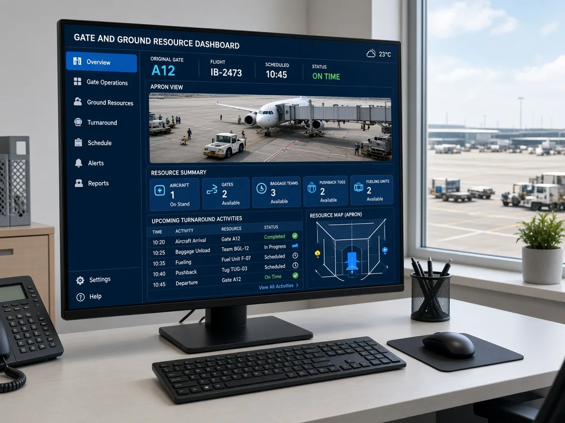 Airport inspired aviation software preview