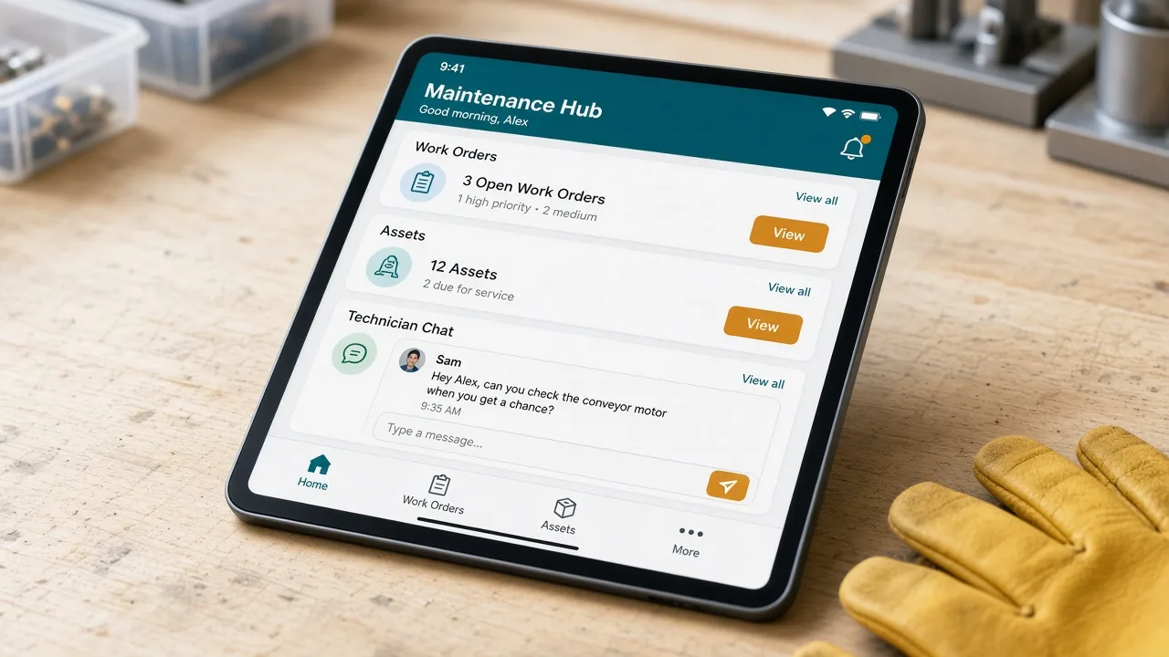 UpKeep inspired CMMS software preview