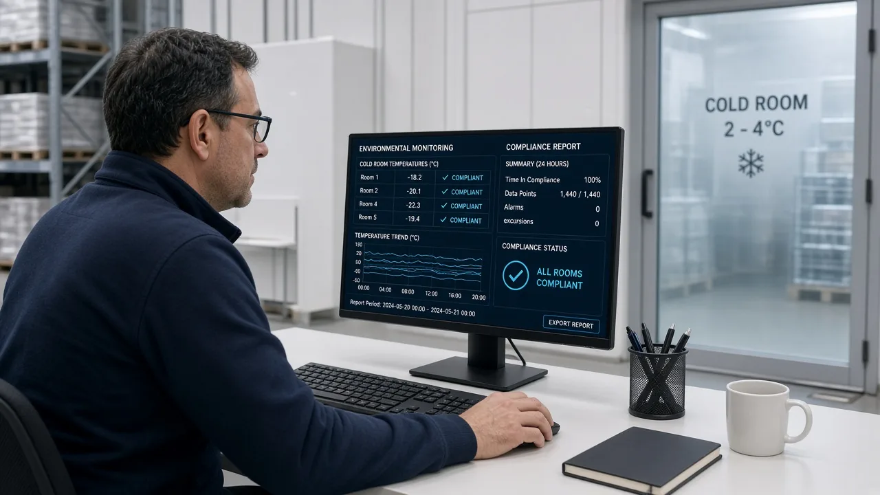 Sensitech inspired cold chain software preview