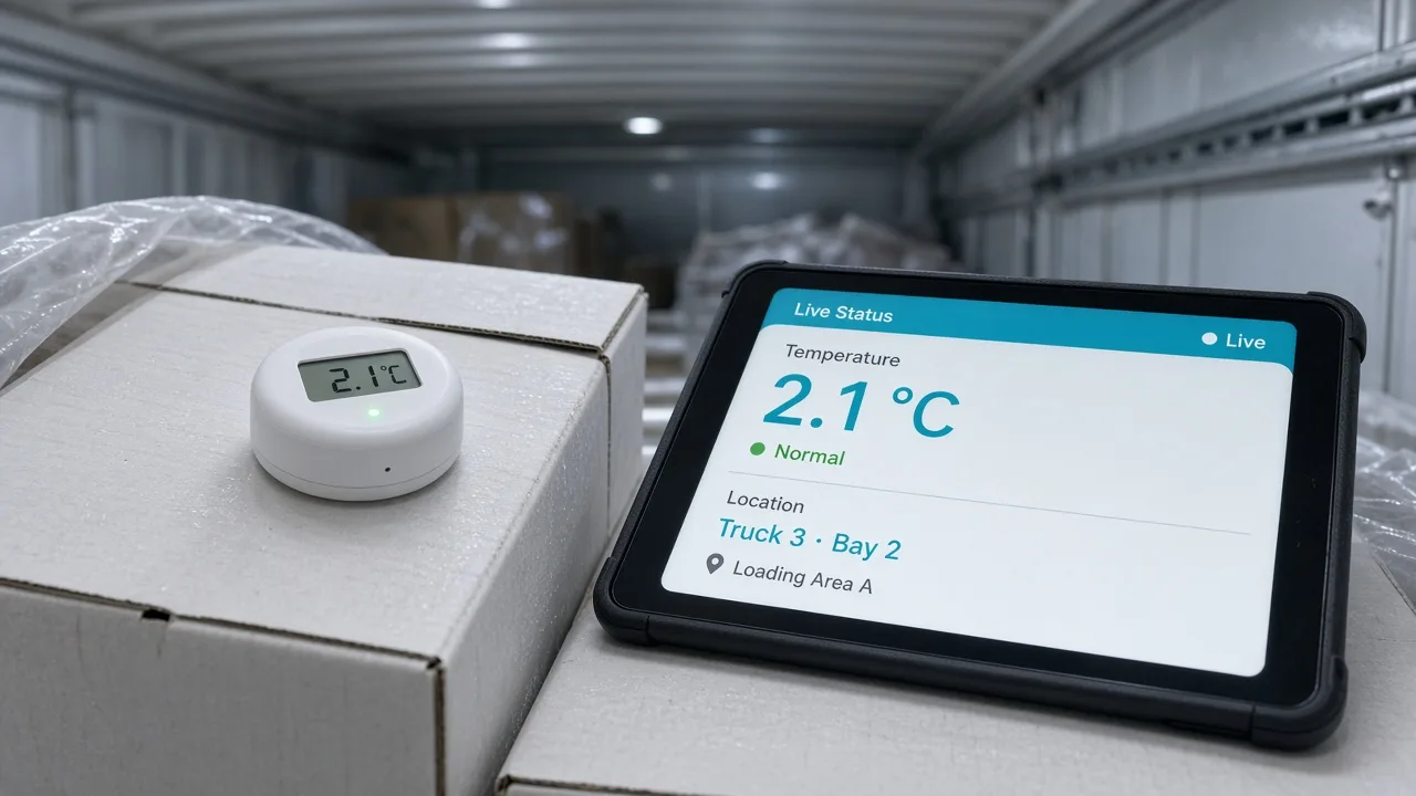 Tive inspired cold chain software preview