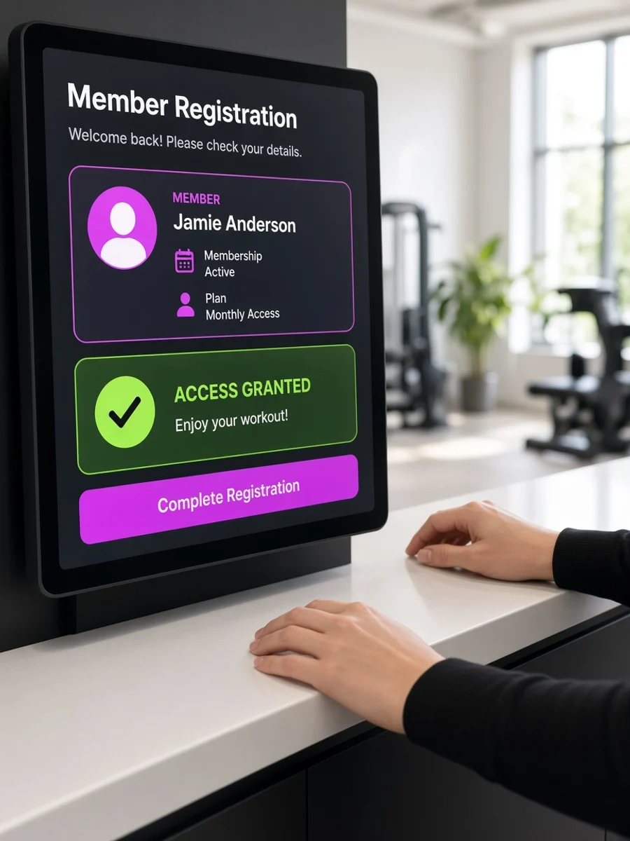 GymMaster gym management software preview