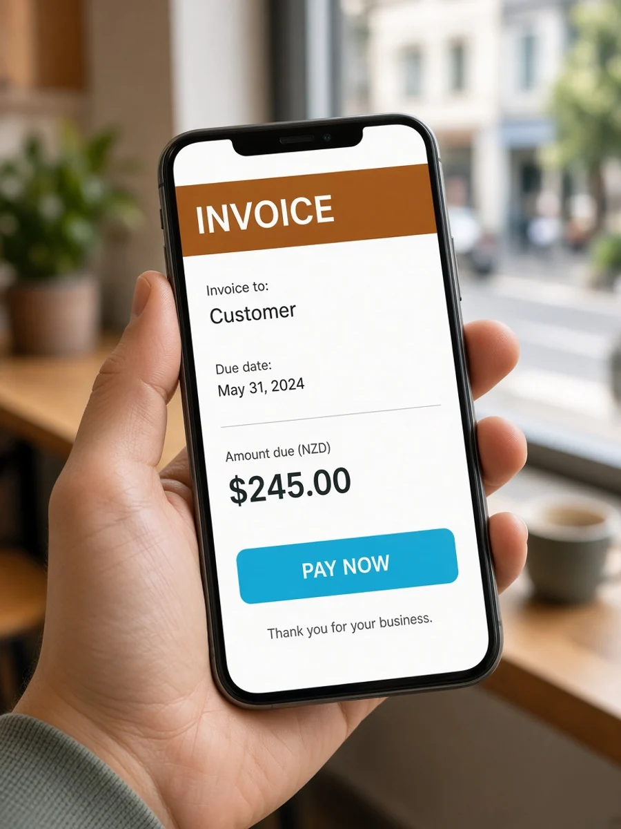 Online invoice software preview