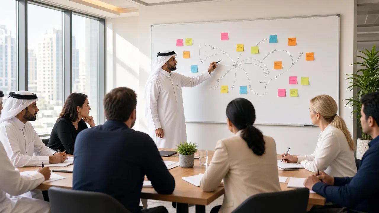 AI discovery and planning workshop with business stakeholders