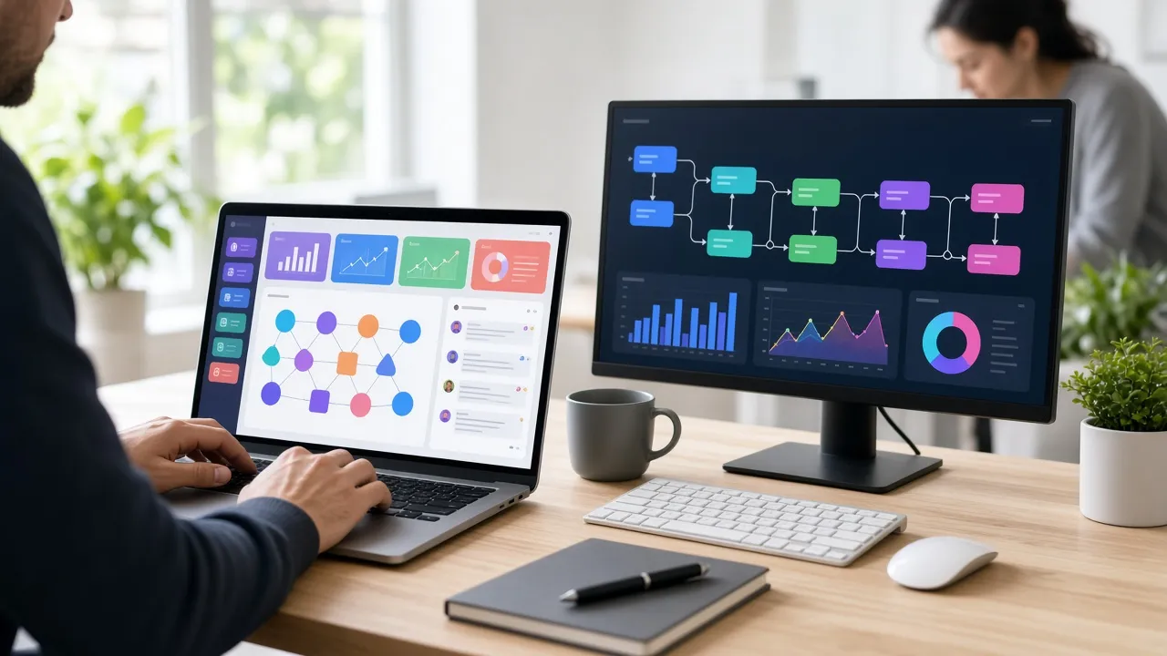 Developers building an AI prototype and data workflow