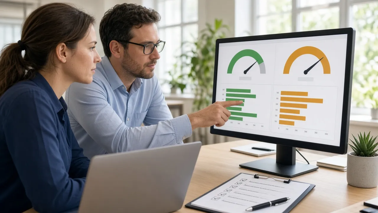 Engineers testing AI model accuracy and performance