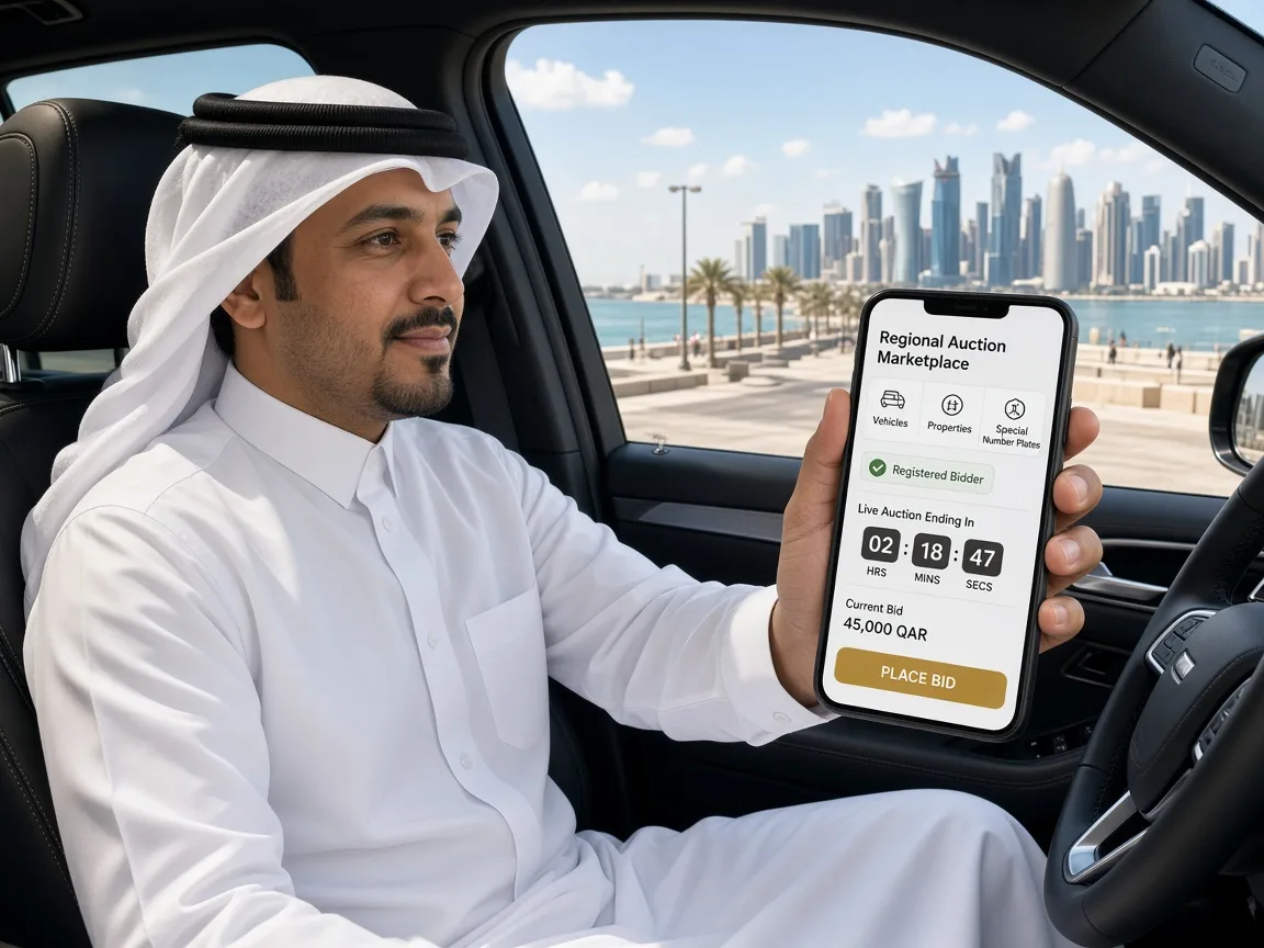Emirates Auction inspired auction app preview