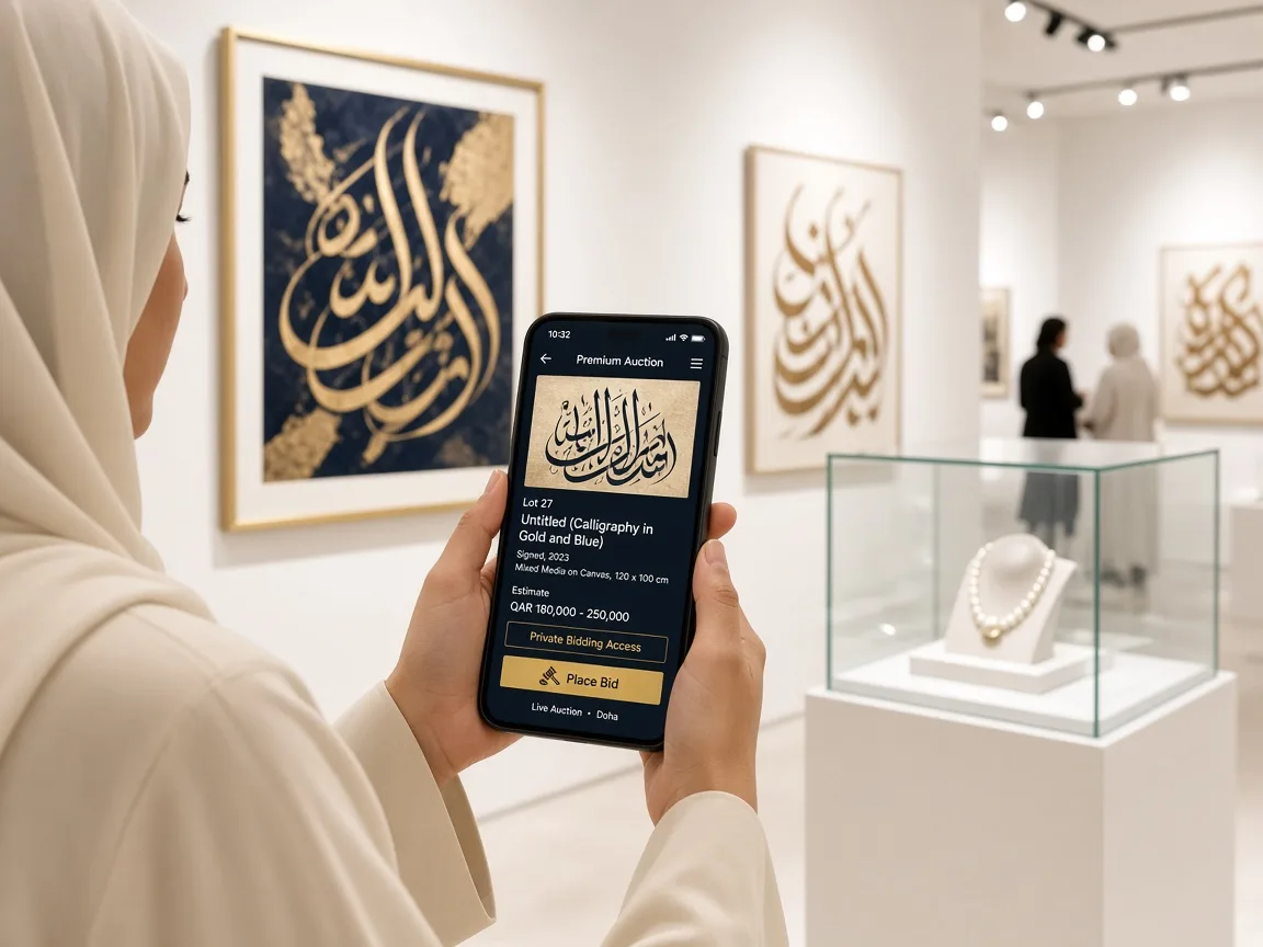 Sotheby's inspired auction app preview