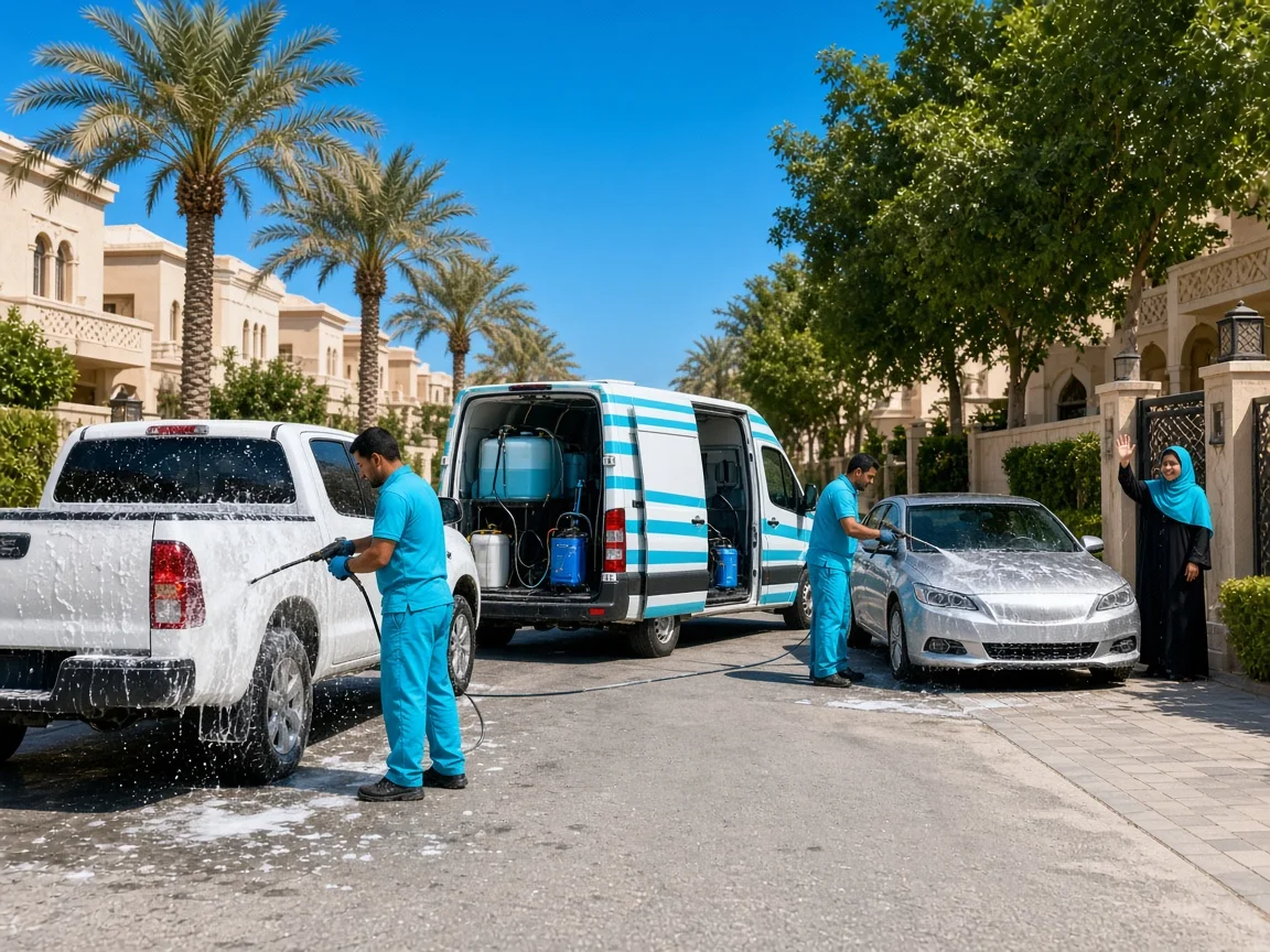 Mobile Car Wash Booking Platform