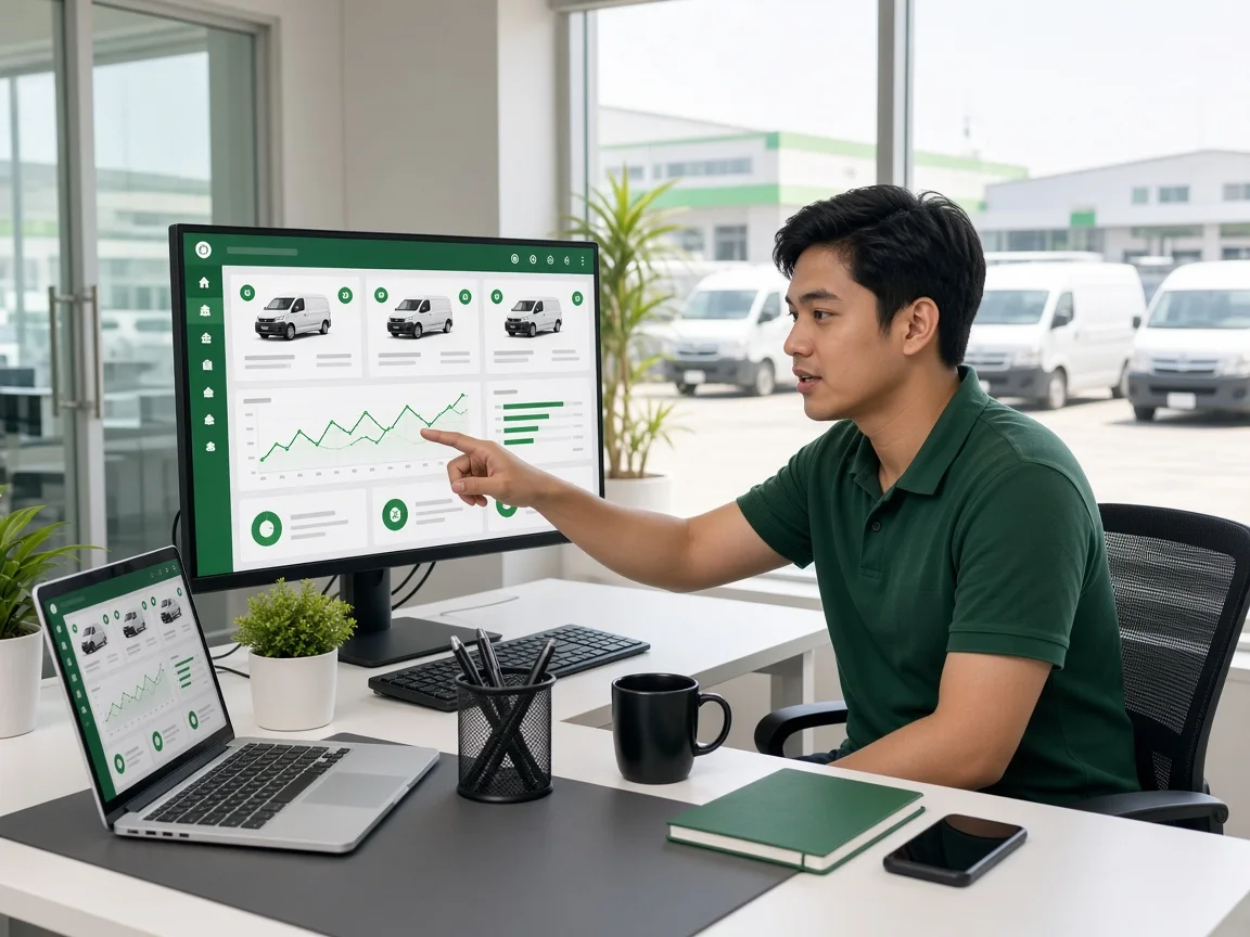 Fleetio inspired fuel delivery app preview