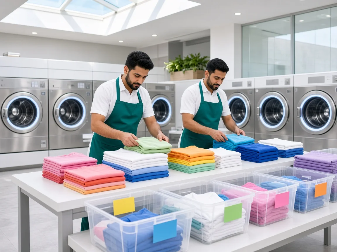 Cleanly inspired laundry app preview