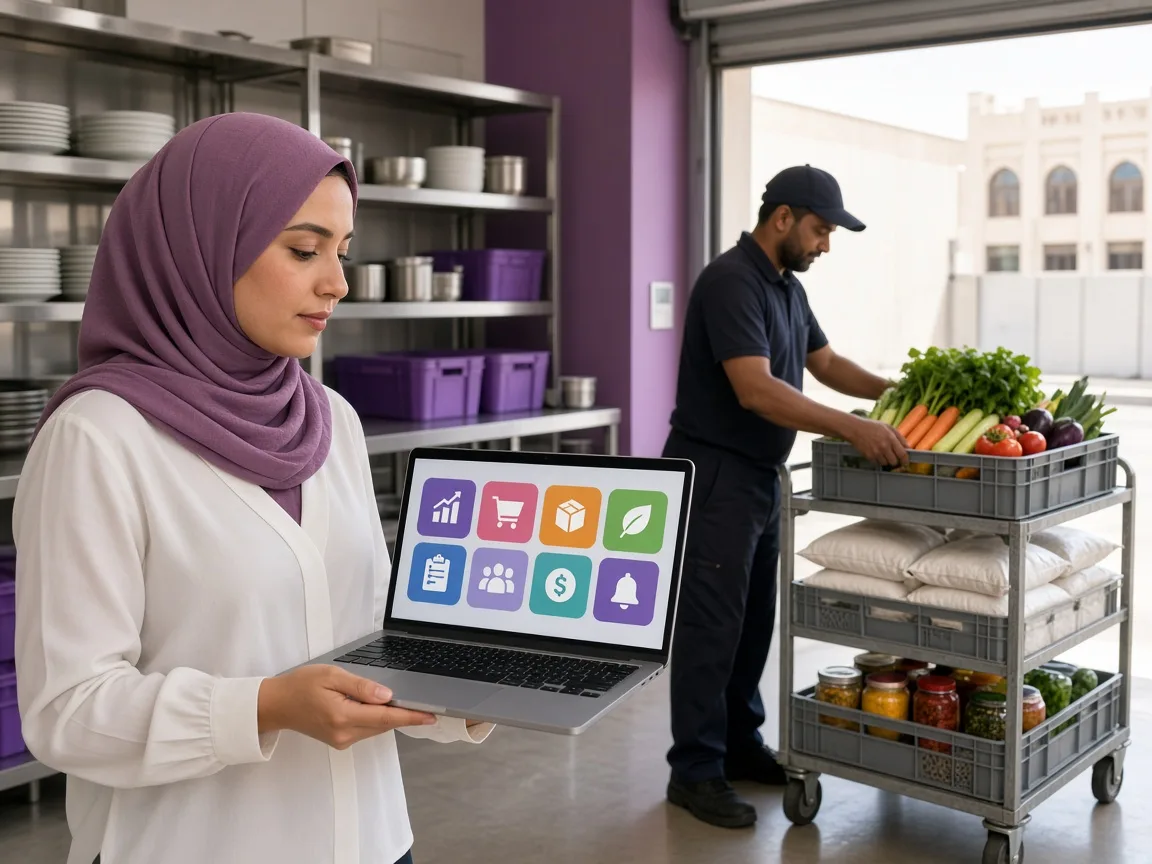 Odoo inspired restaurant software preview