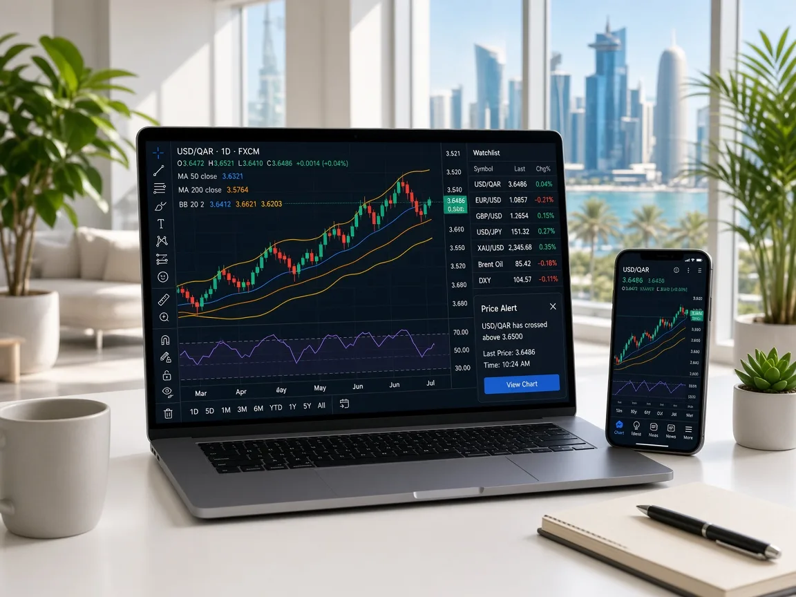TradingView inspired stock trading app preview