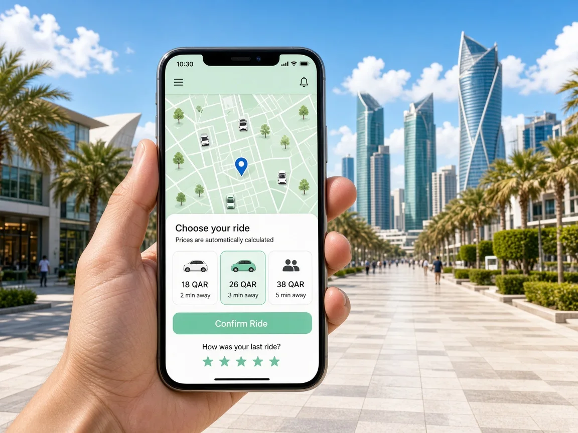 Bolt inspired taxi booking app preview