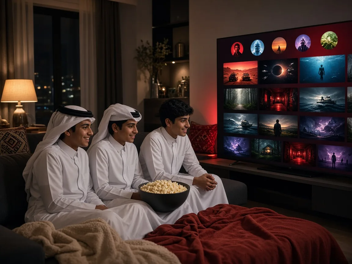 Netflix inspired video streaming app preview