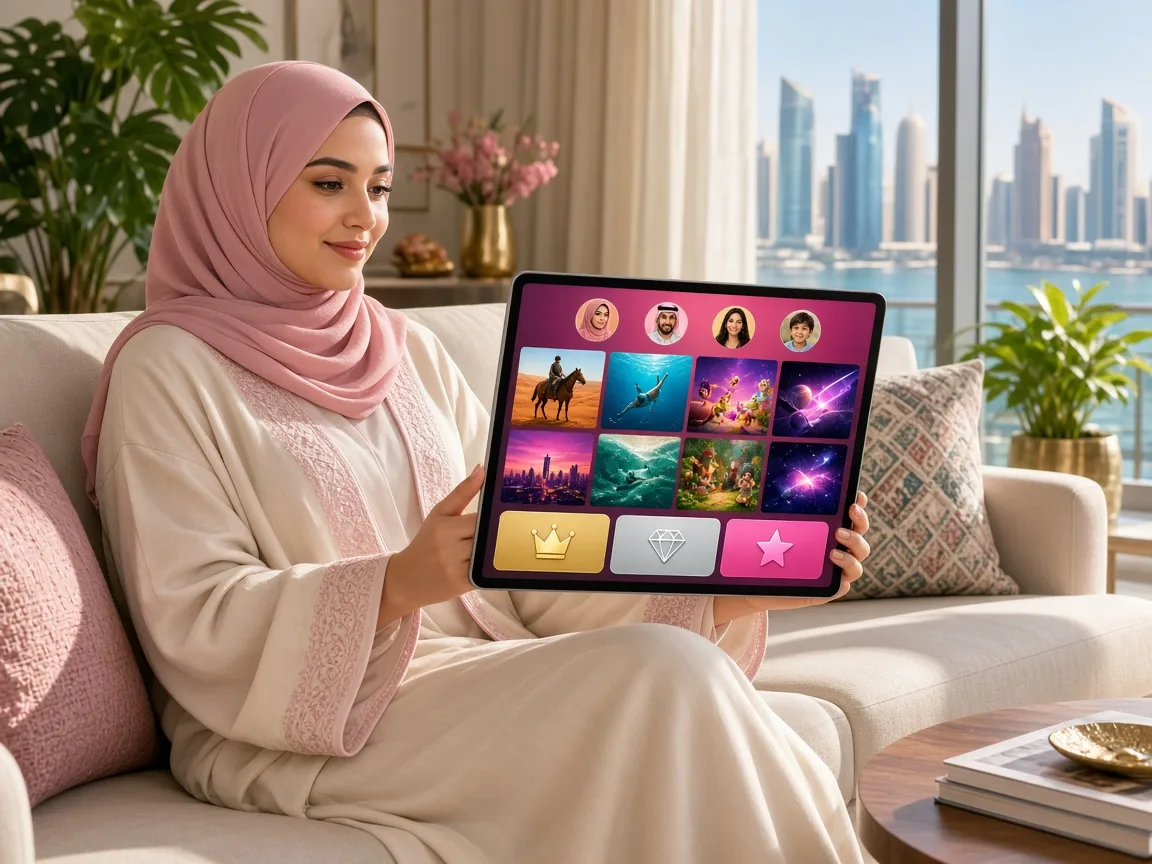 OTT streaming application displaying movie collections, subscription packages, and personalized video recommendations
