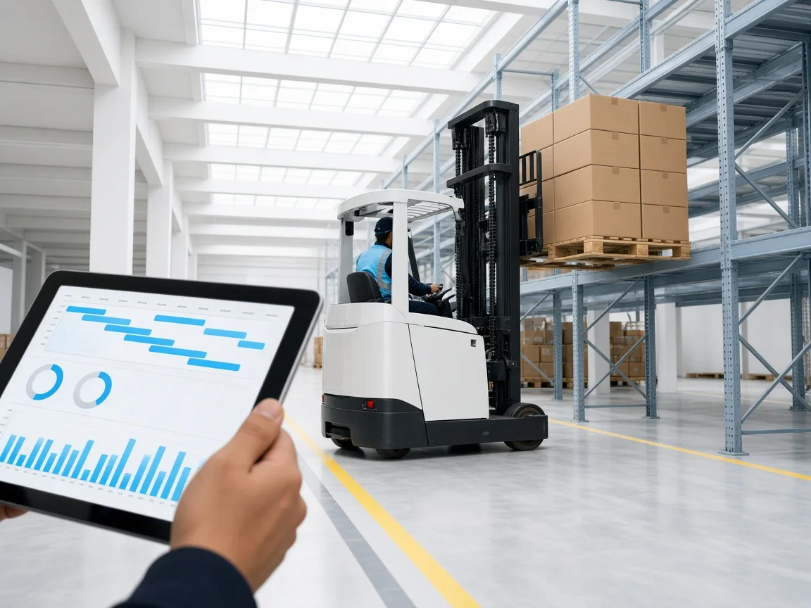 Infor inspired warehouse management app preview