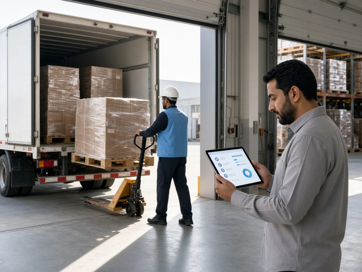 Oracle inspired warehouse management app preview