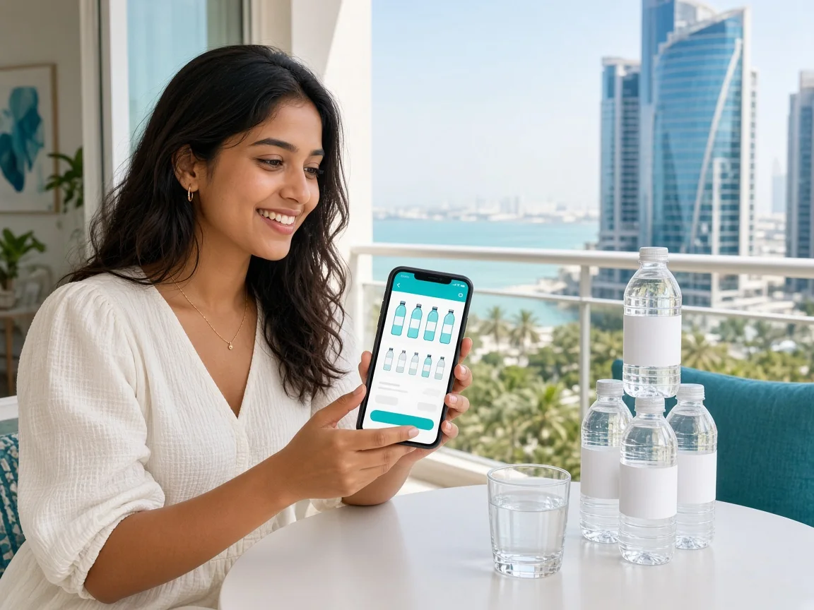 Bisleri inspired water delivery app preview
