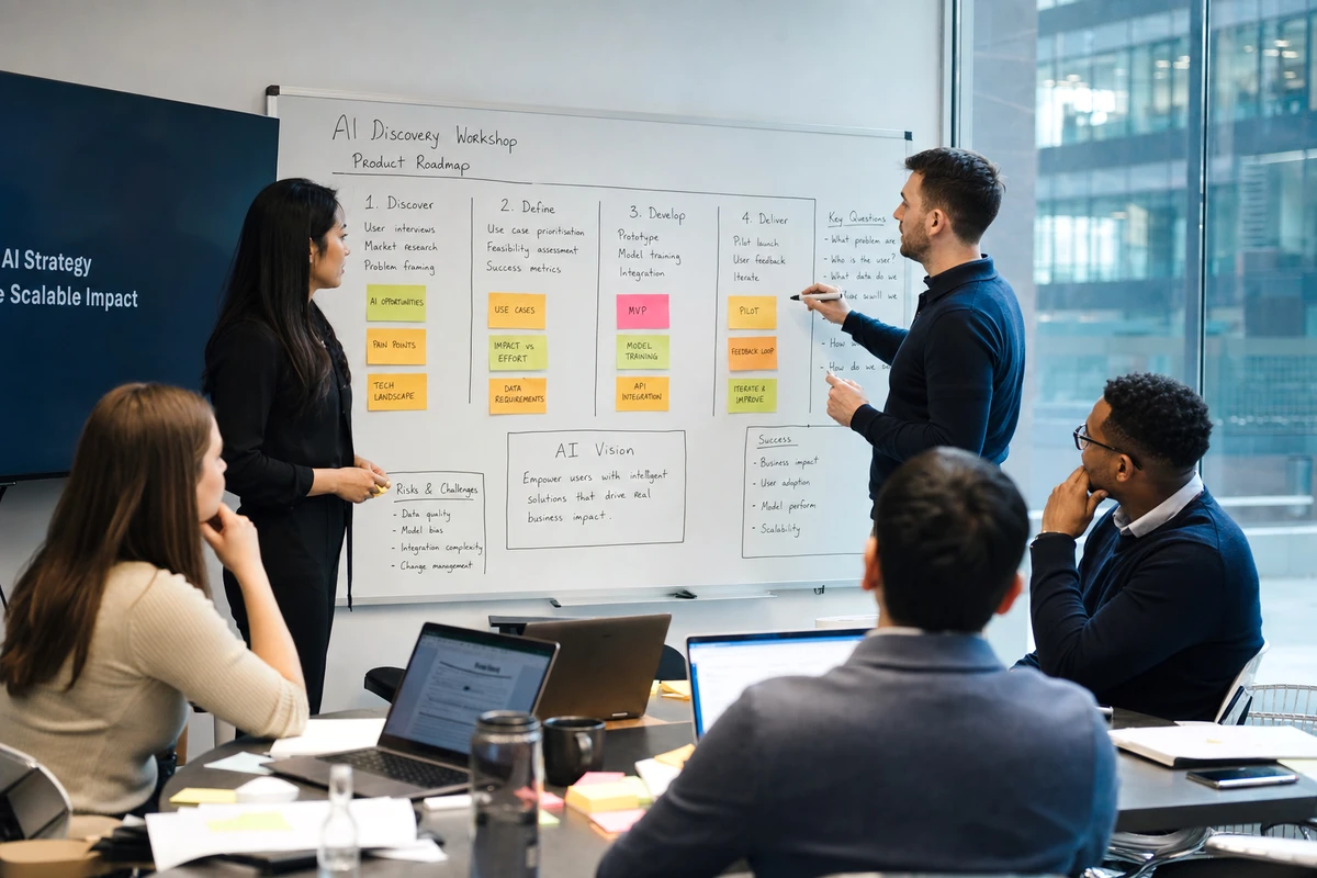 Ecommerce discovery and strategy workshop with stakeholders in London
