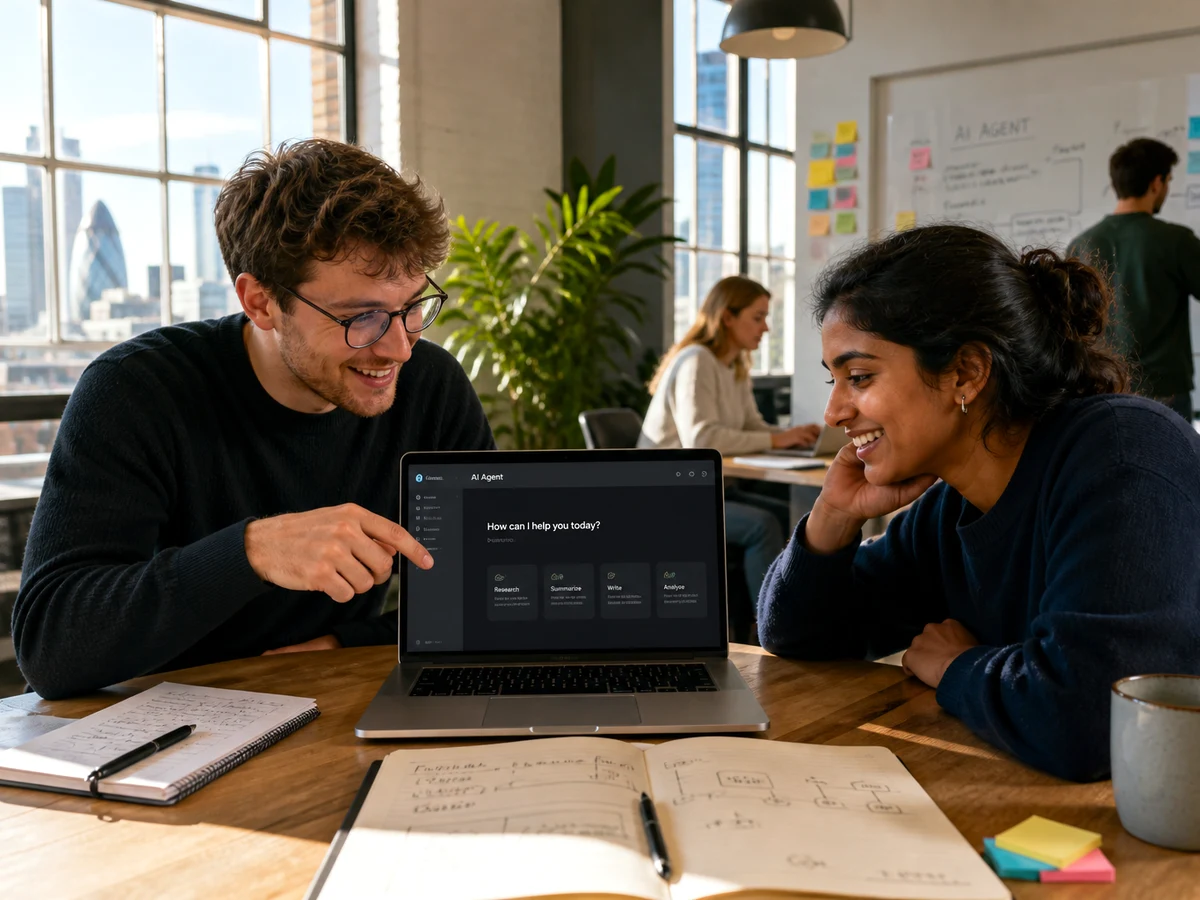 AI agent development for startups UK