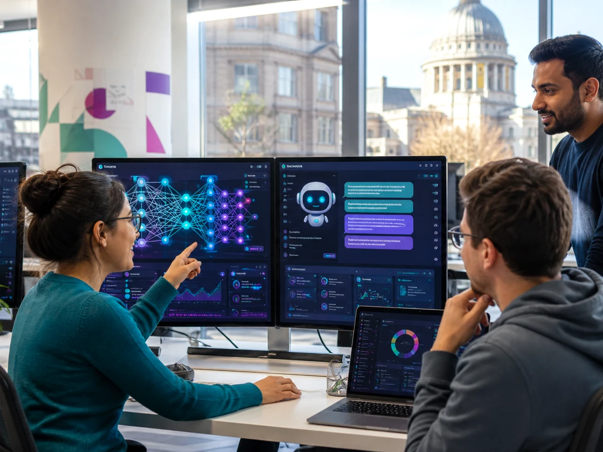 Experienced AI development team for UK businesses