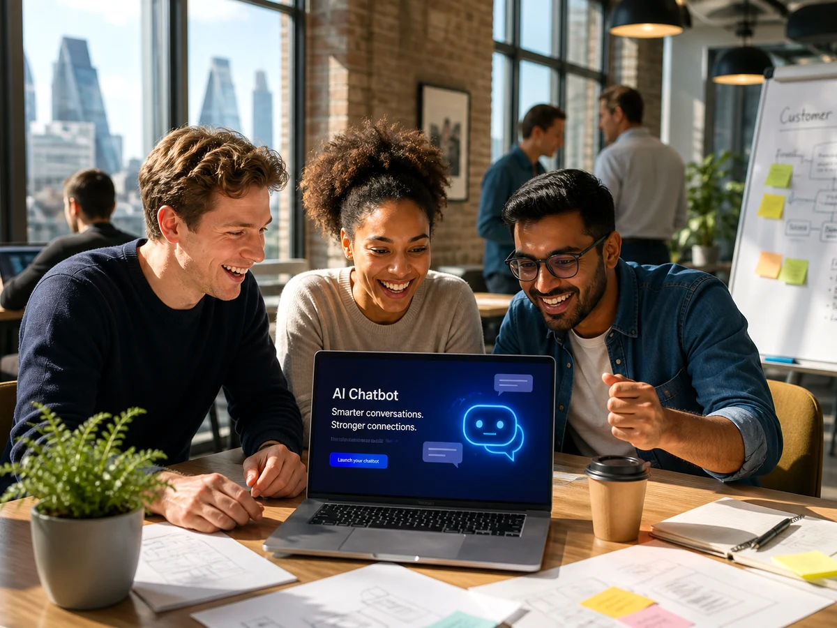AI chatbot development for startups UK