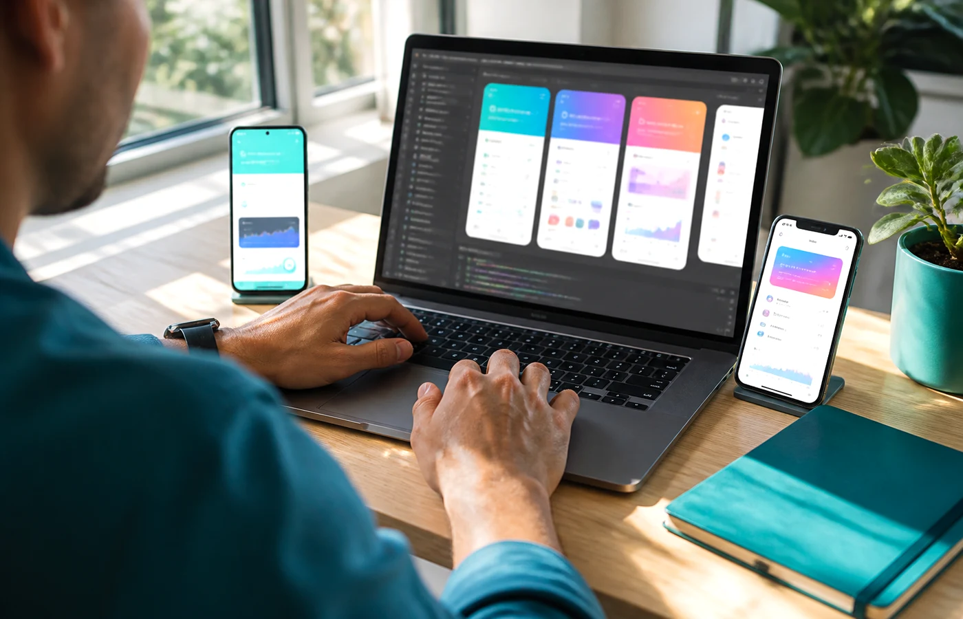 Hybrid app development consultation with UK specialists