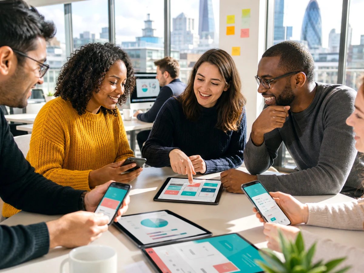 Mobile app discovery and planning workshops for UK businesses