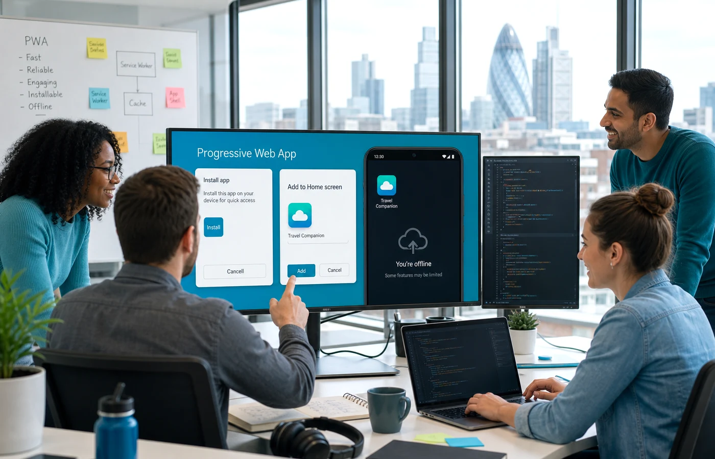 Progressive Web App development consultation with UK specialists
