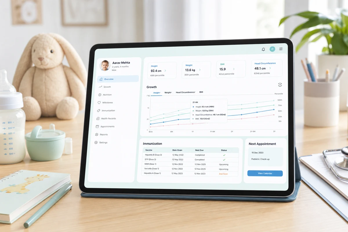 LittleSteps Growth Tracker