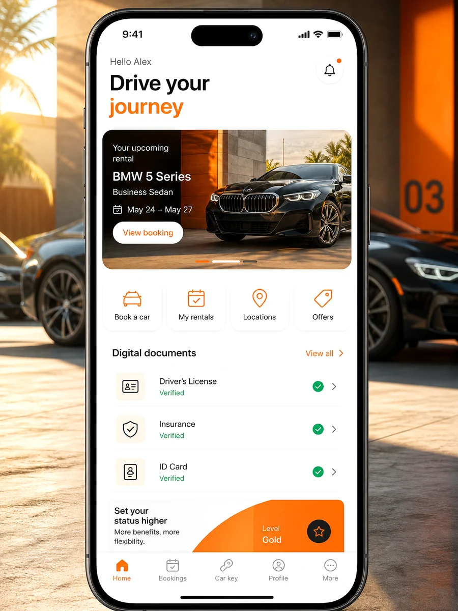 Sixt inspired dating app preview