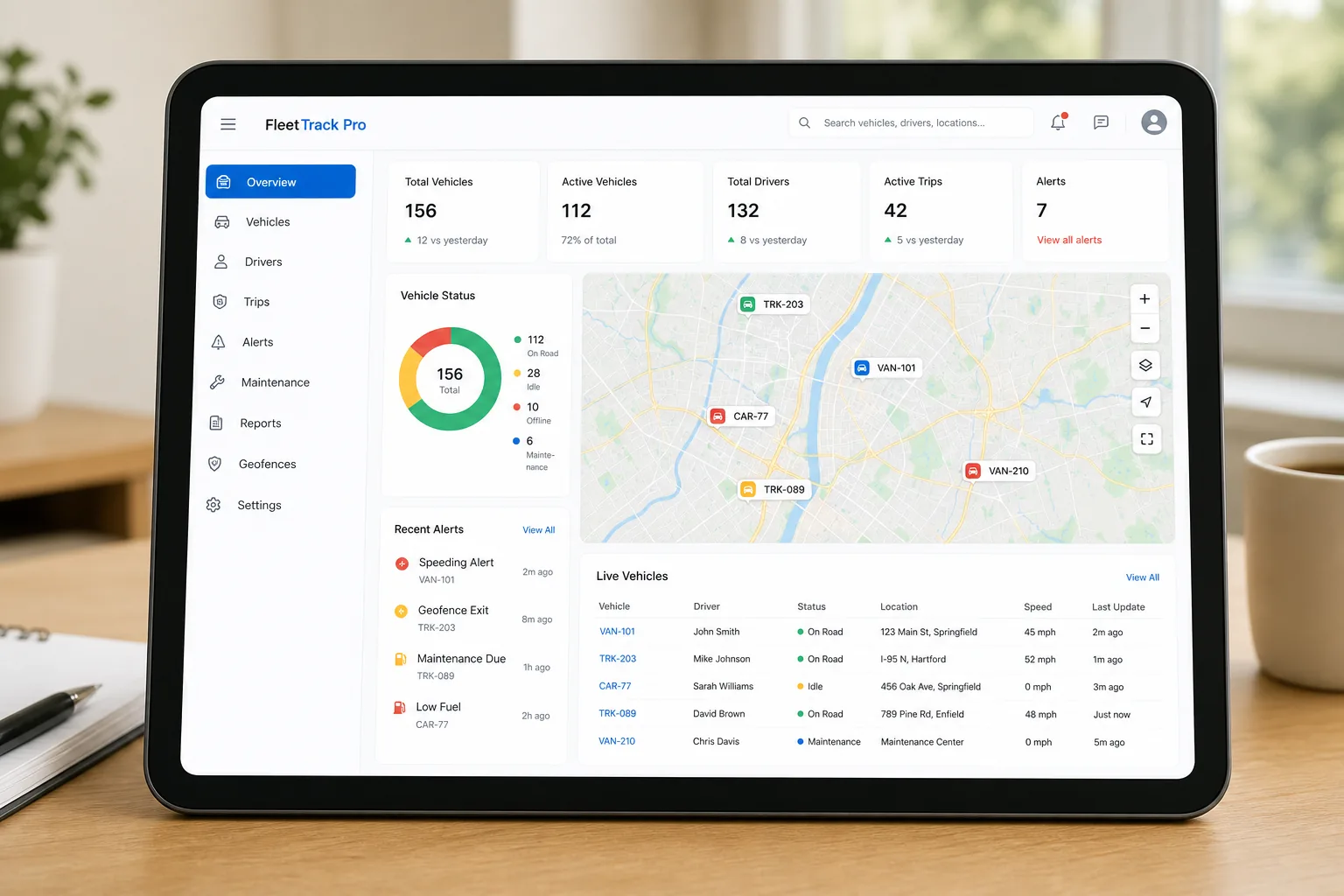 FleetTrack Pro