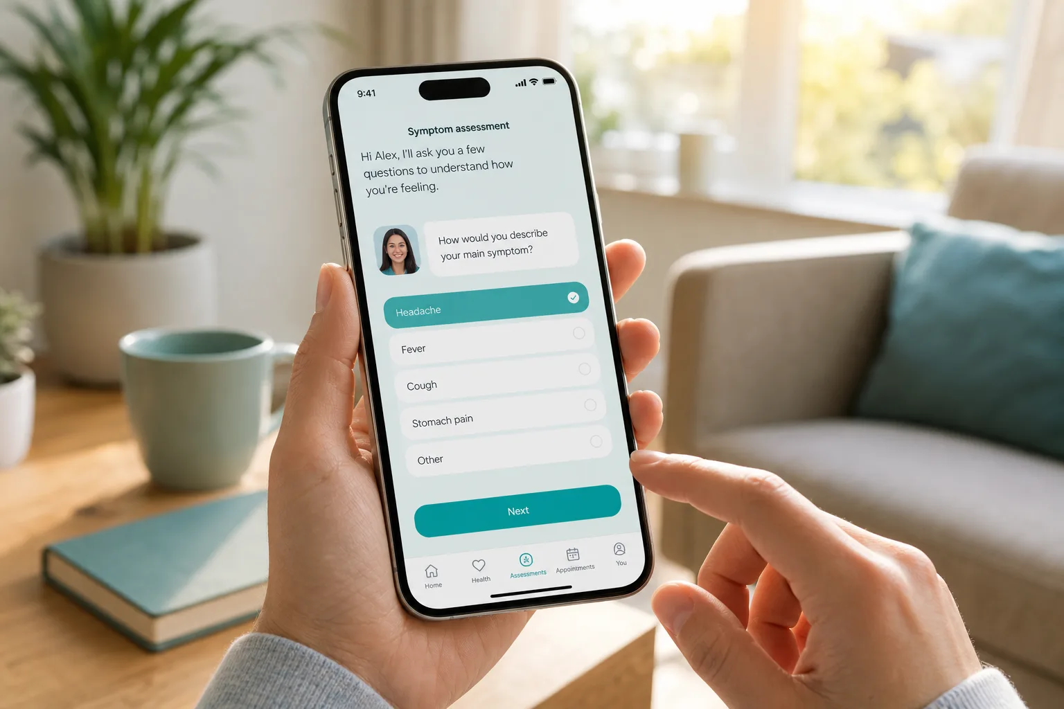 Babylon Health inspired doctor on demand app preview