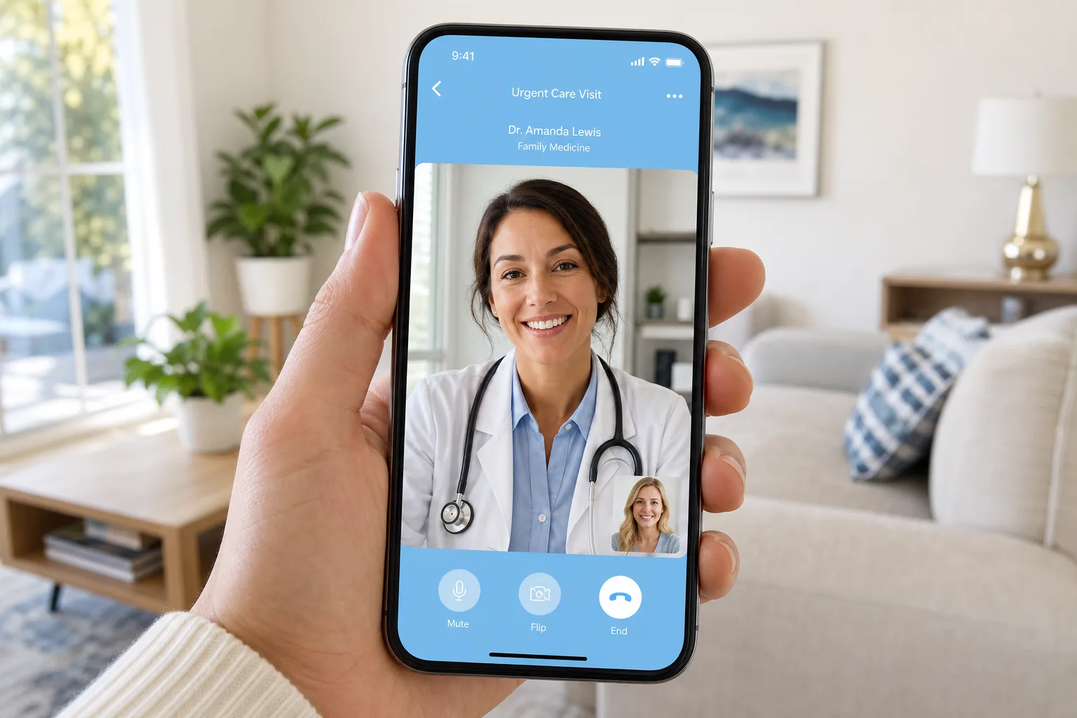 MDLIVE inspired doctor on demand app preview