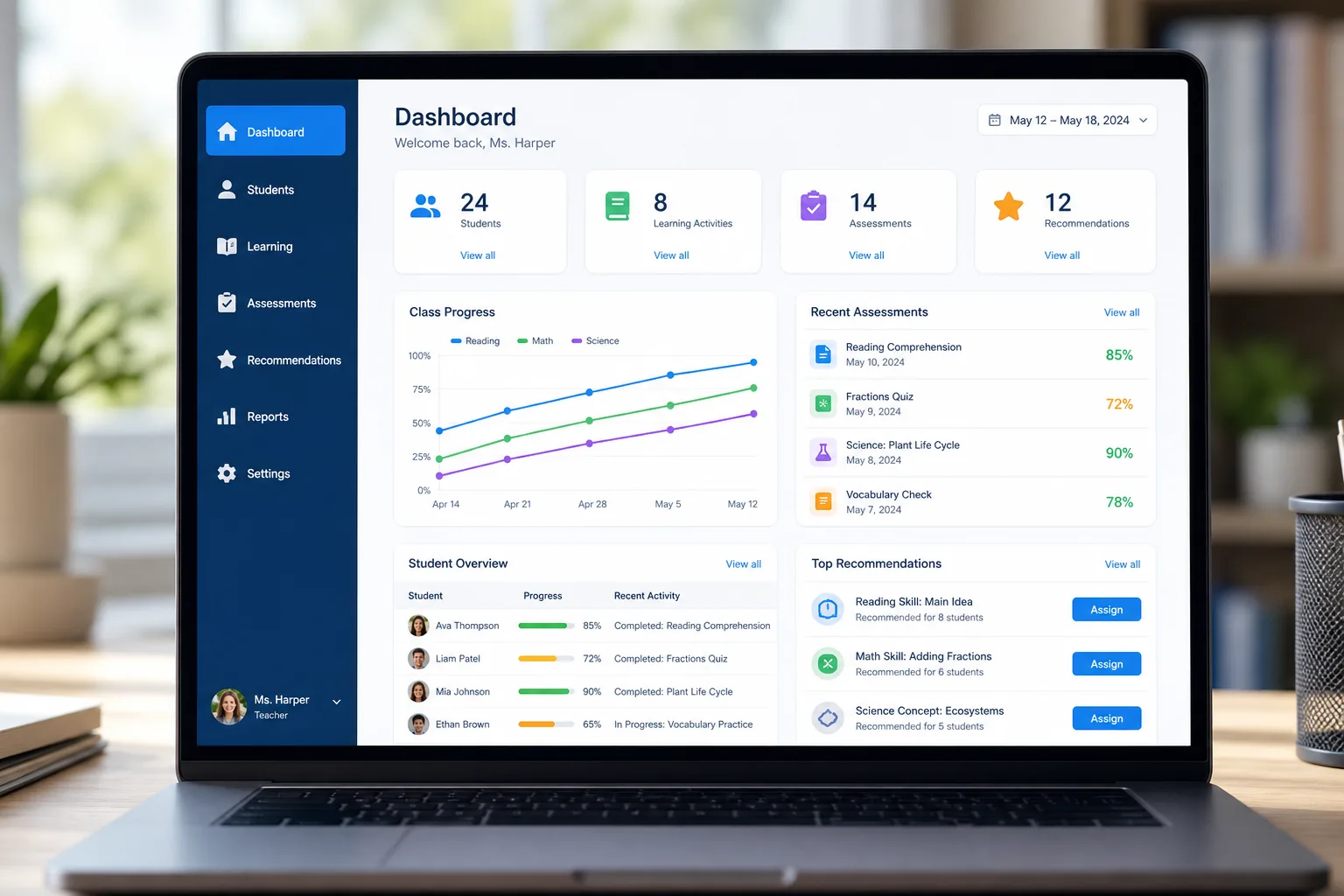 Custom education app development