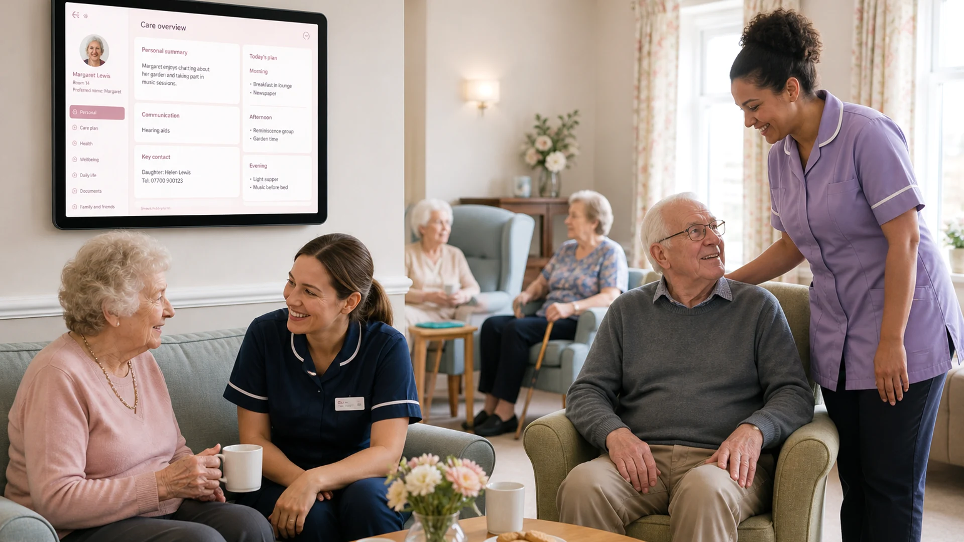 Elderly care management software development company in London UK building AI powered care home and home care management platforms